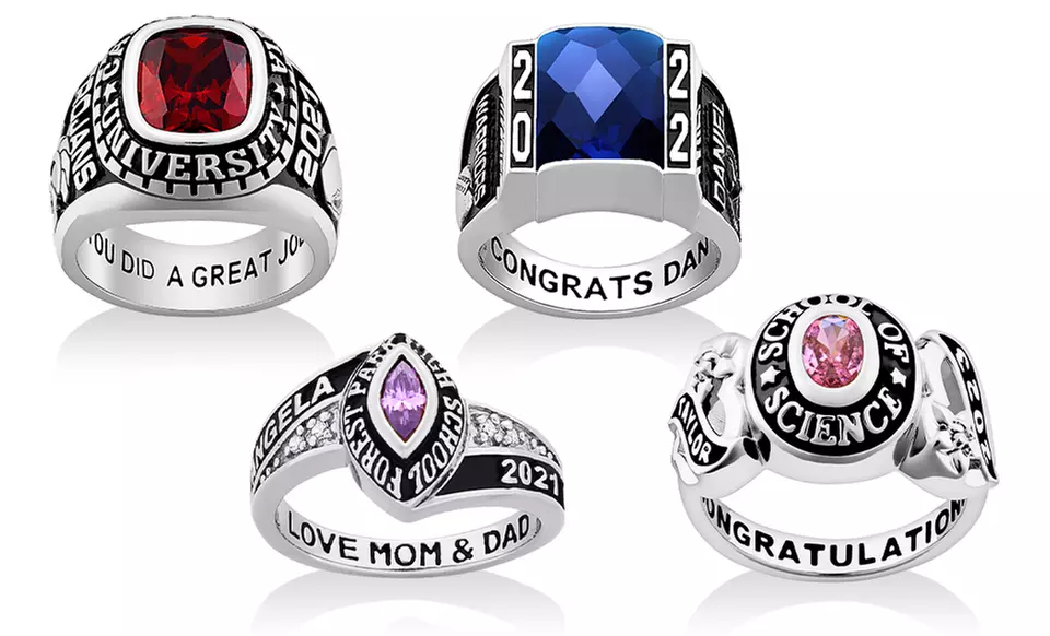 Women's and Men's Class Rings from Limogés Jewelry (Up to 75% Off) - Primary Image