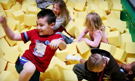 Four Kids' Open Gym Sessions or Package with Open Gym Sessions and Classes at The Monkey Gym in Henderson (Up to 57% Off) - Primary Image