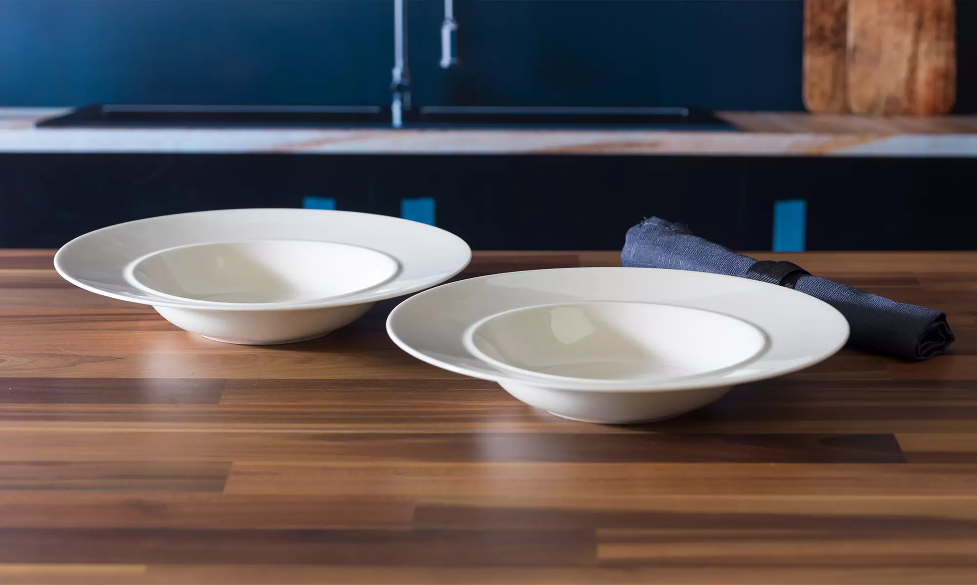 Lot de 4, 8 ou 16 assiettes creuses en porcelaine La Bella Tavola - Alessi - Primary Image