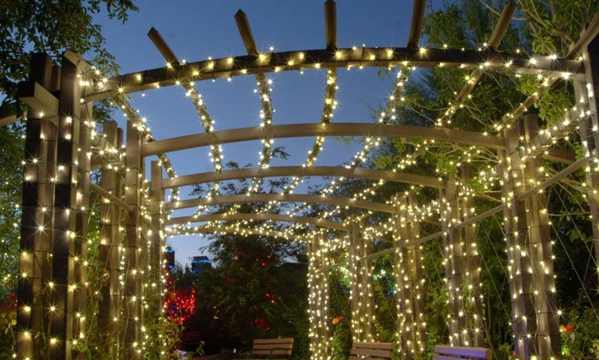 Image 3: Solar LED Light Garland