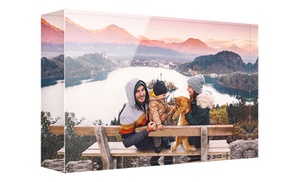 Personalised Acrylic Photo Block from Photo Gifts