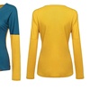Image 7: Colour Block Long Sleeve Top