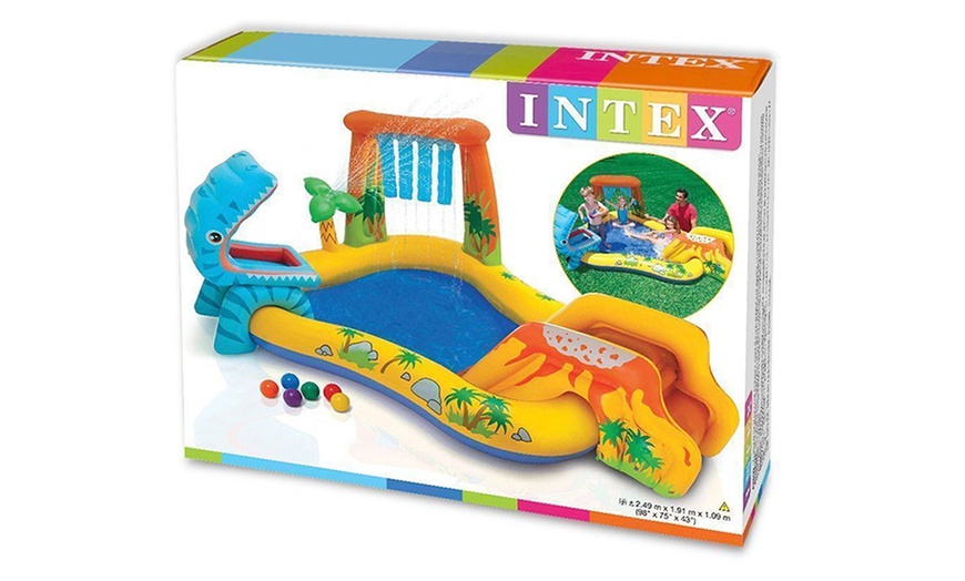 Image 3: Intex Dinosaur Play Centre