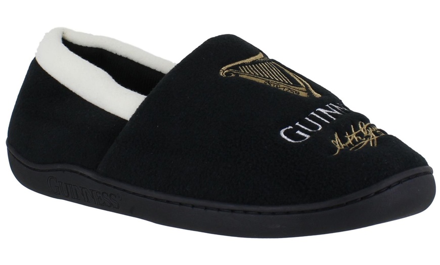 Image 3: Men's Guinness Slippers