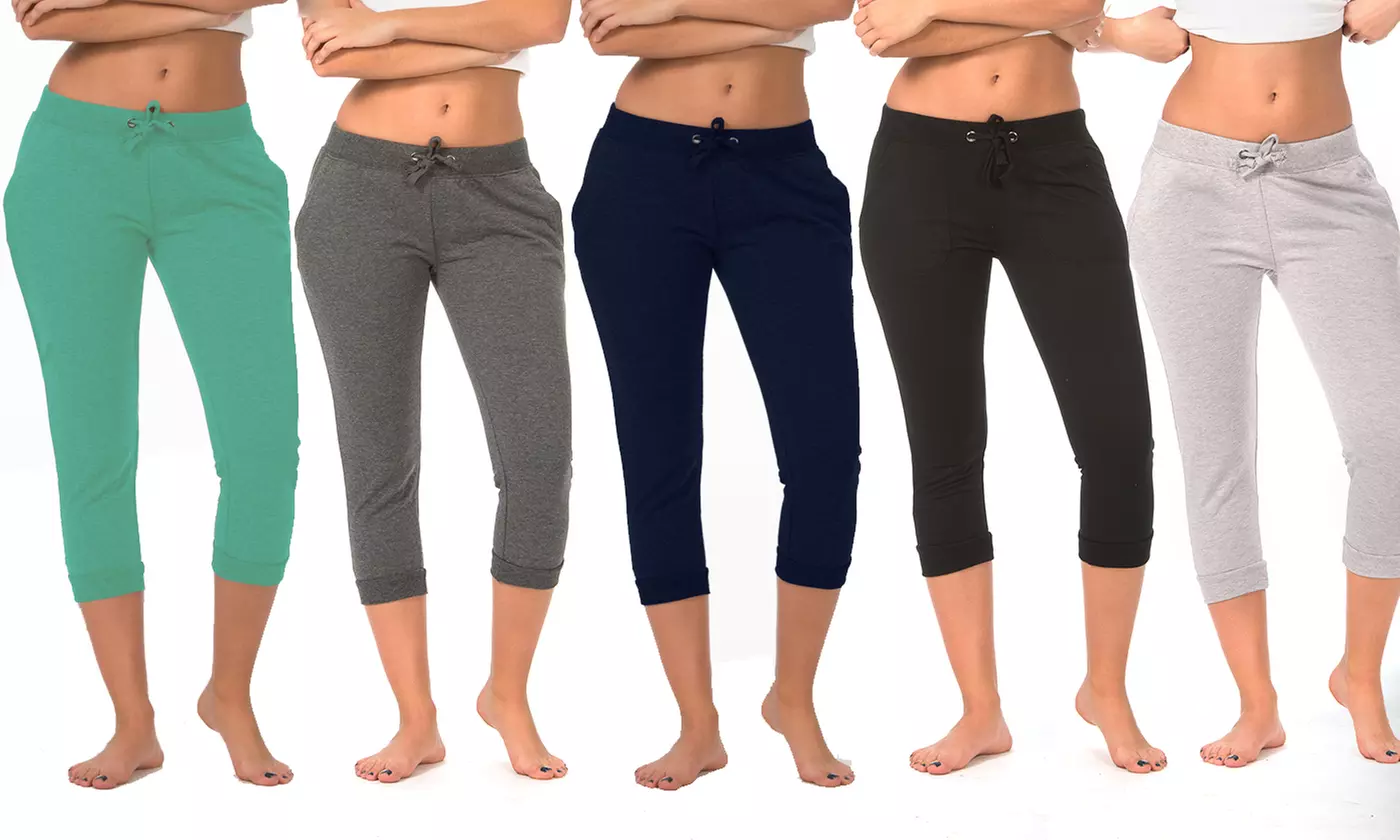 Coco Limon Women's Joggers with Pockets (5-Pack) - Second Medium