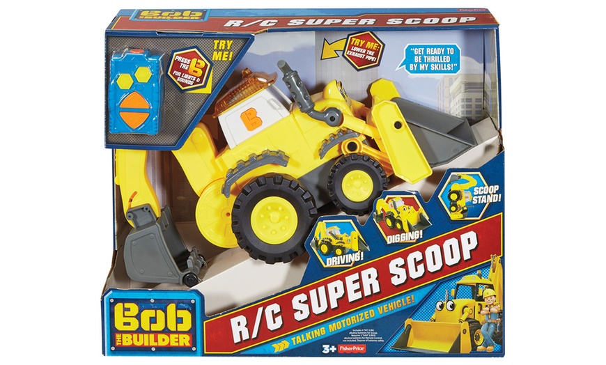 Image 1: Bob The Builder RC Super Scoop 