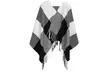 Miss Lulu Woman Fashion Long Shawl Grid Tassel Warm Scarves - Second Medium