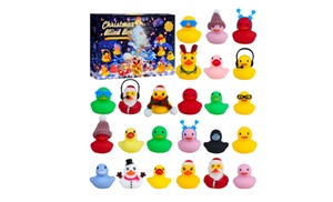 24 Days Countdown Rubber Duck Advent Calendar