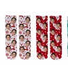 Image 3: One or Two Pairs of Personalised Christmas Face Socks