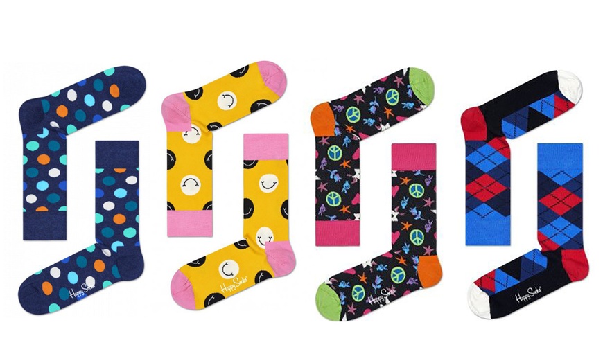 Image 1: Pack de 4 Happy Socks