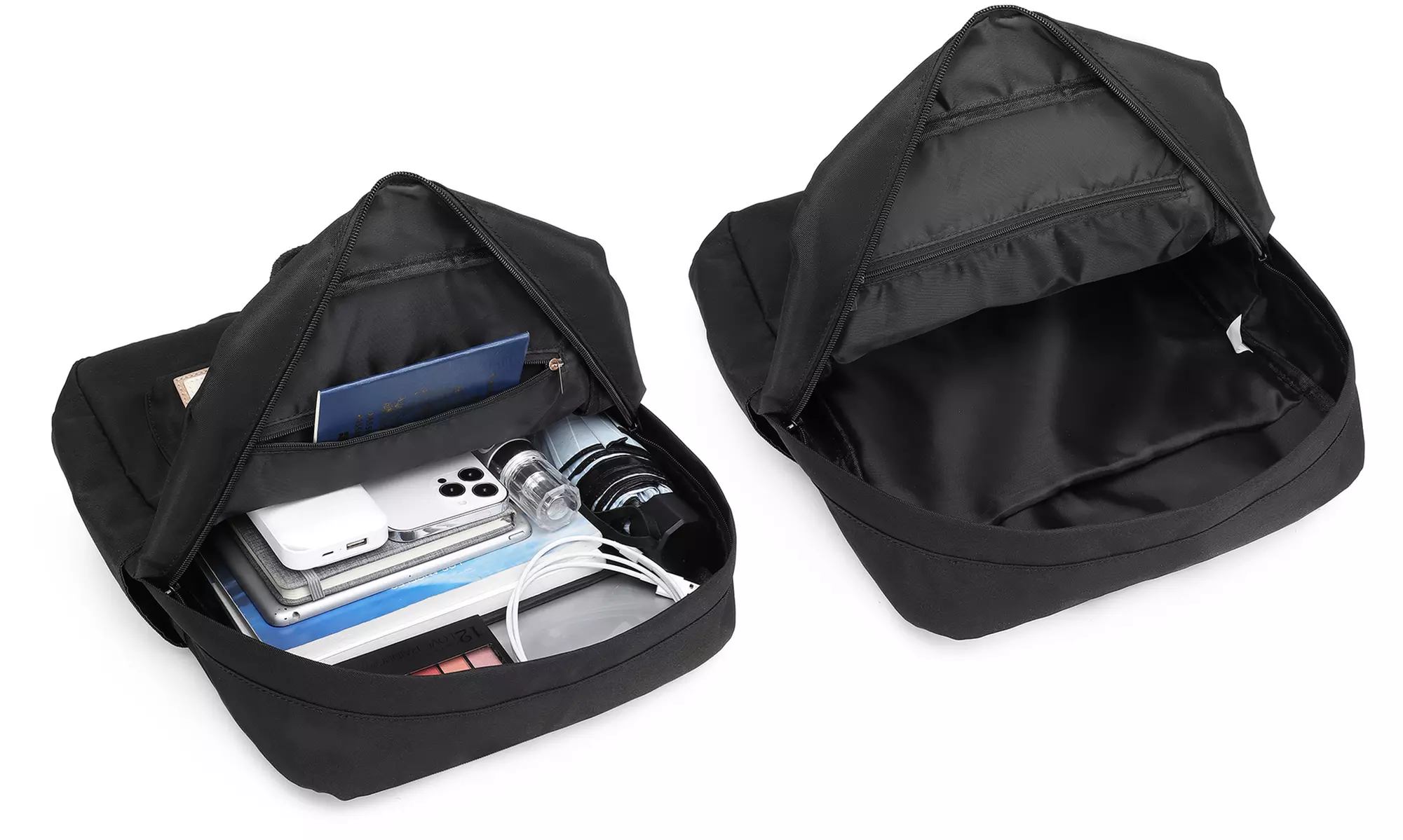 Mochila de viaje hecha de tejido impermeable espaciosa y versátil