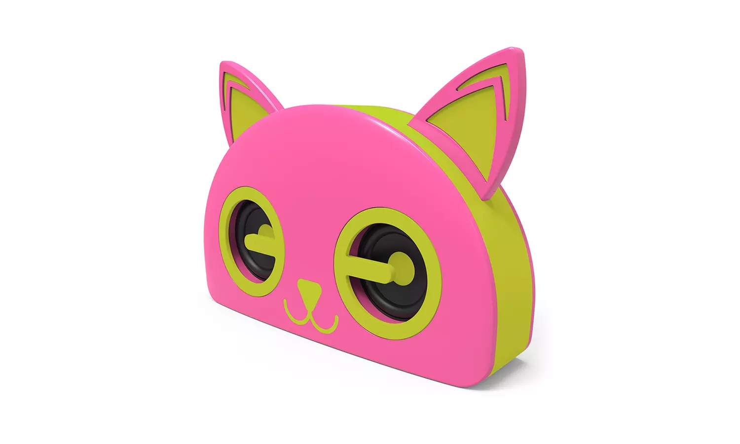 Limited Too LBT509PK Portable Wireless Bluetooth LED Cat-Ear Speaker - Primary Image
