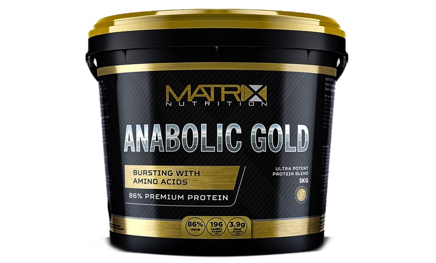 Image 1: Matrix Anabolic Protein Powder