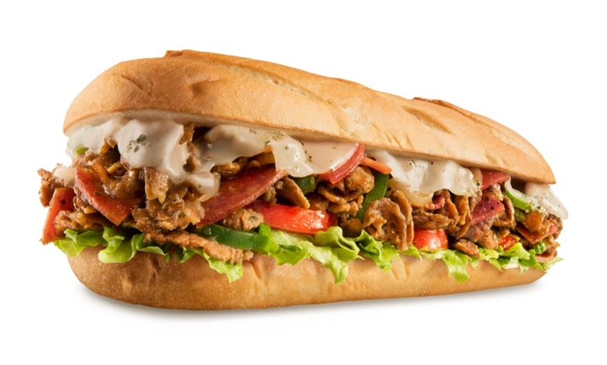 Choice of Sandwich for Two - Charley's Philly Steaks | Groupon