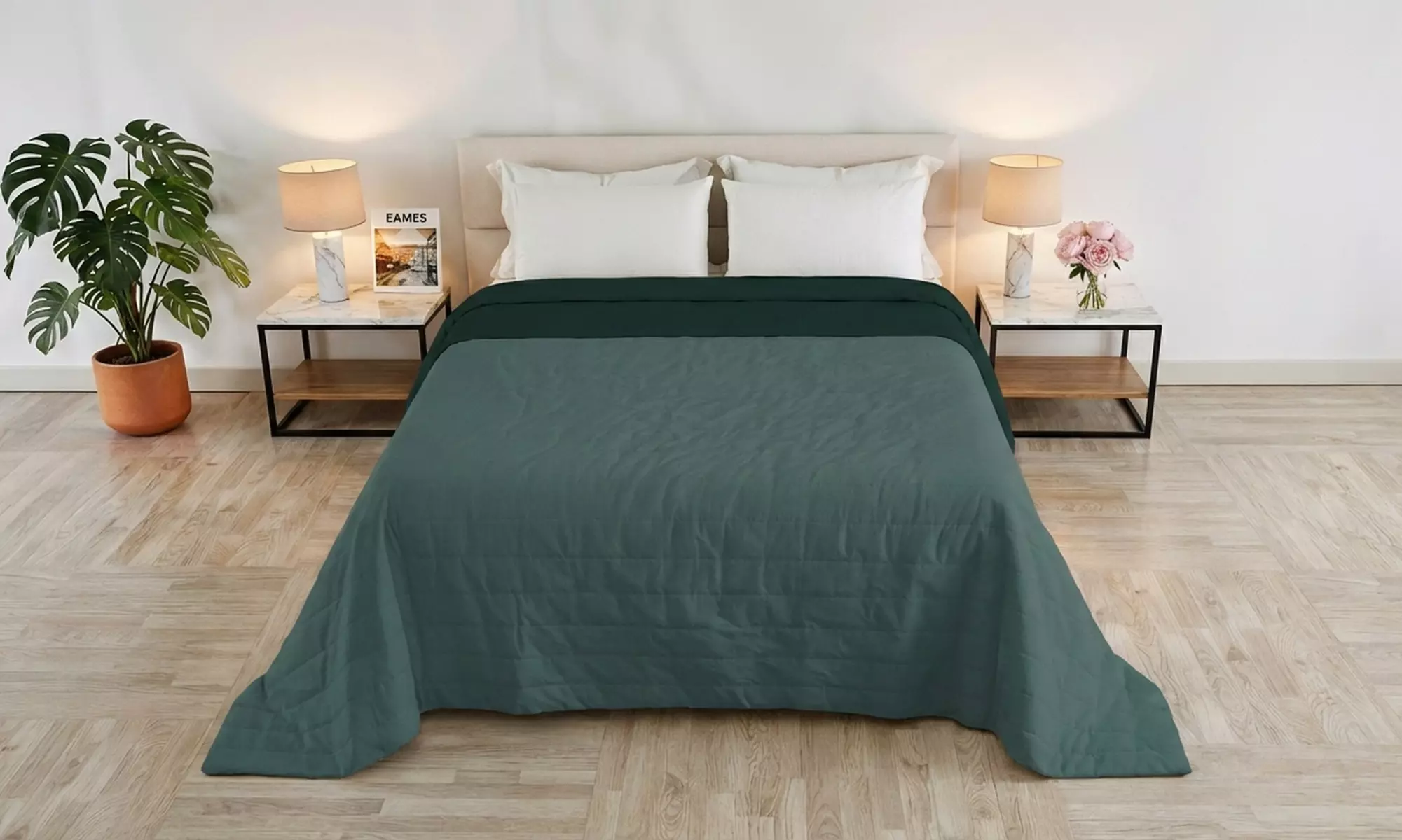 Golia-quilt met dubbelzijdig ontwerp