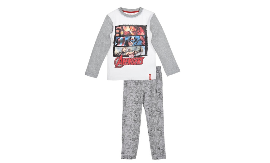 Image 3: Boys' Marvel Superhero Pyjamas