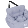 Image 3: Travel Pet Bed with Storage Pockets