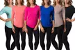 Women's Assorted Stretch Tees (3-Pack) - Second Medium