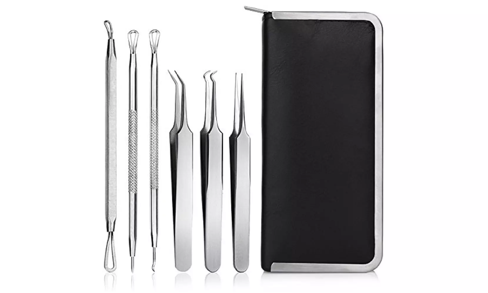 Blackhead and Acne Extractor Kit with Case (6-Piece) - Primary Image