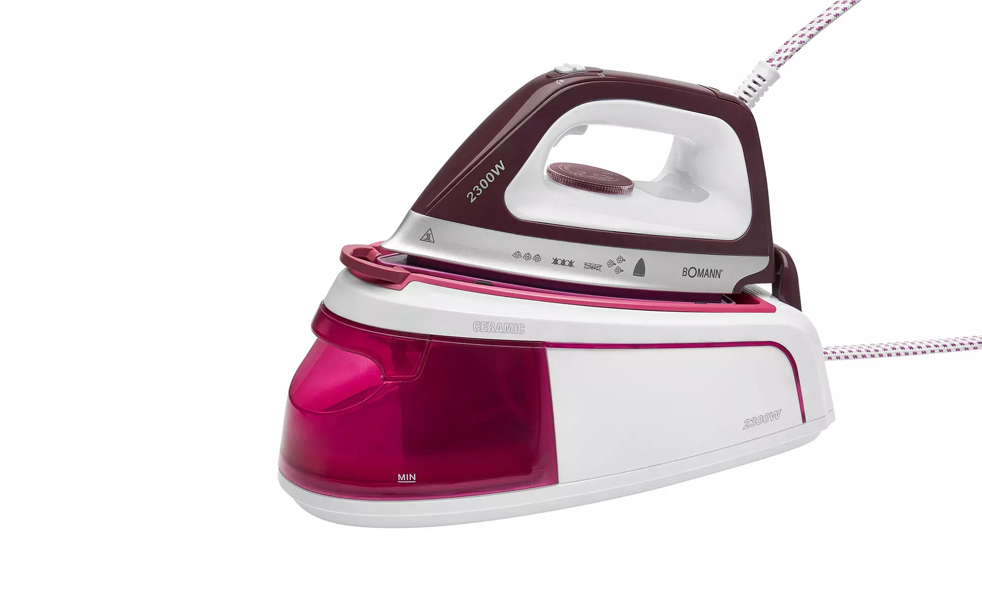 Centrale vapeur avec semelle en céramique 3,5 bar 2300 W DBS6034CB de Bomann - Primary Image
