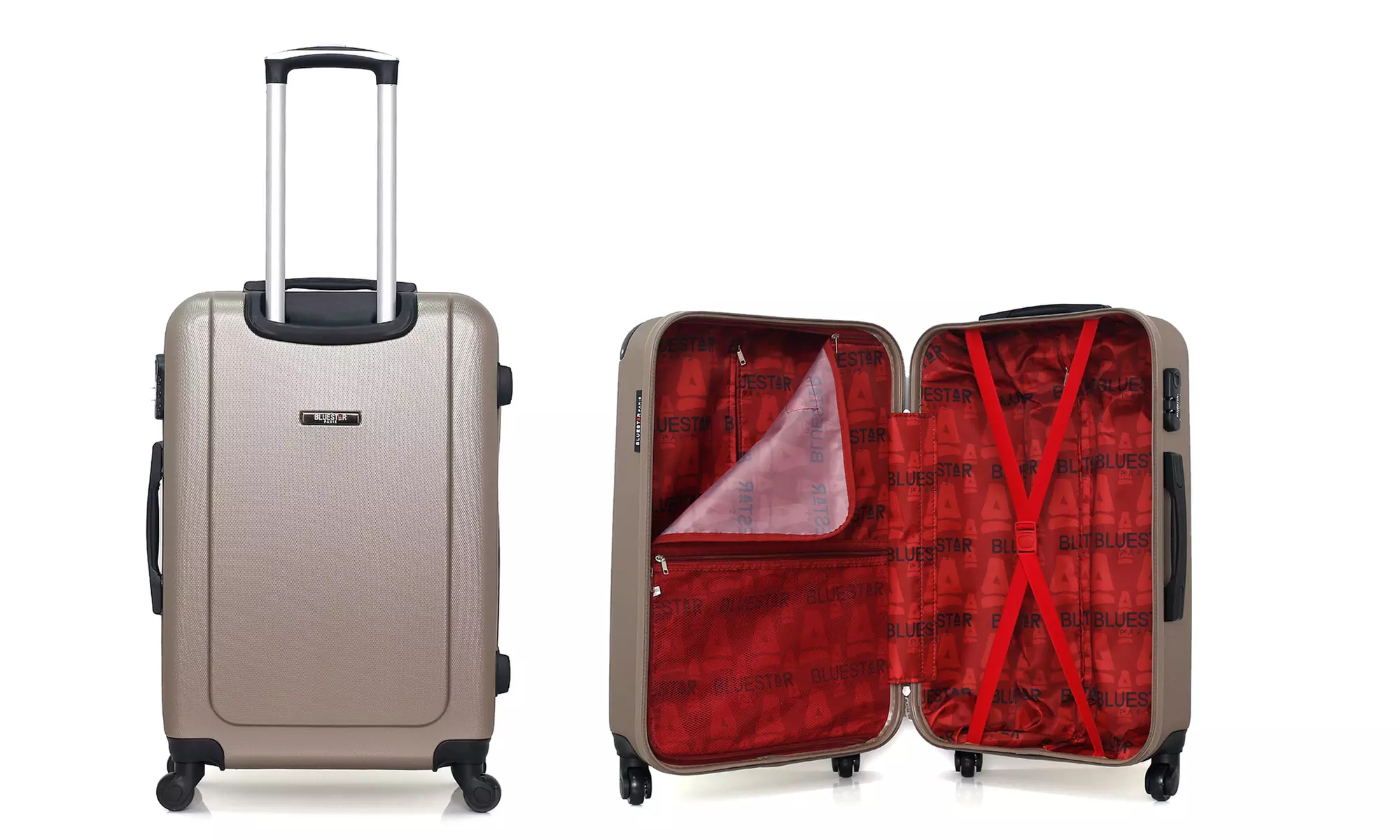 Valise en ABS légère de Bluestar