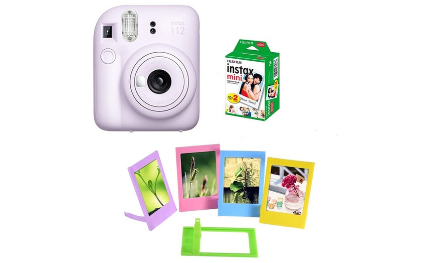 Image 7: Instax Mini 12, Instax Mini film (20 Foto) e 5 mini Cornici, Fujifilm