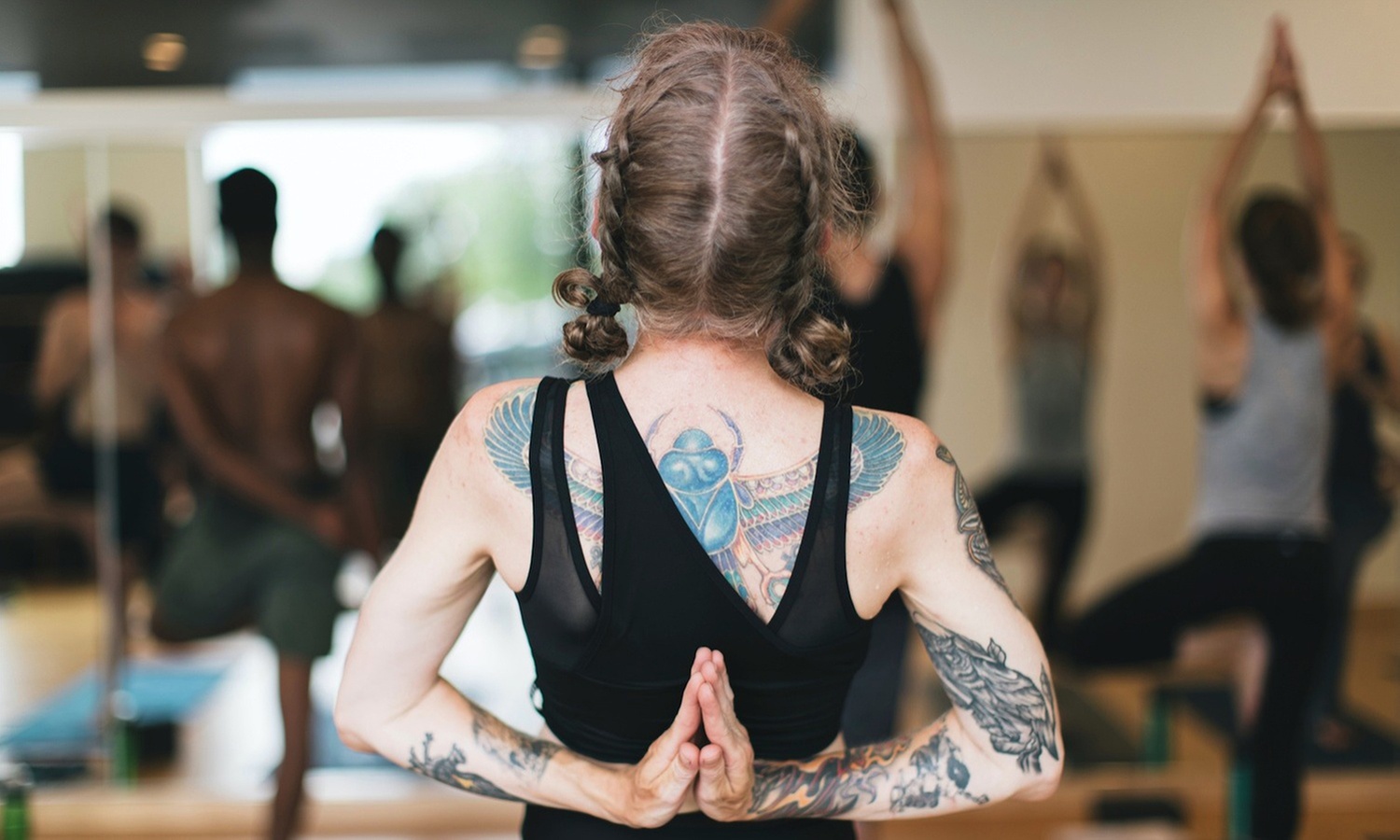 Dive into two weeks of unlimited yoga sessions
