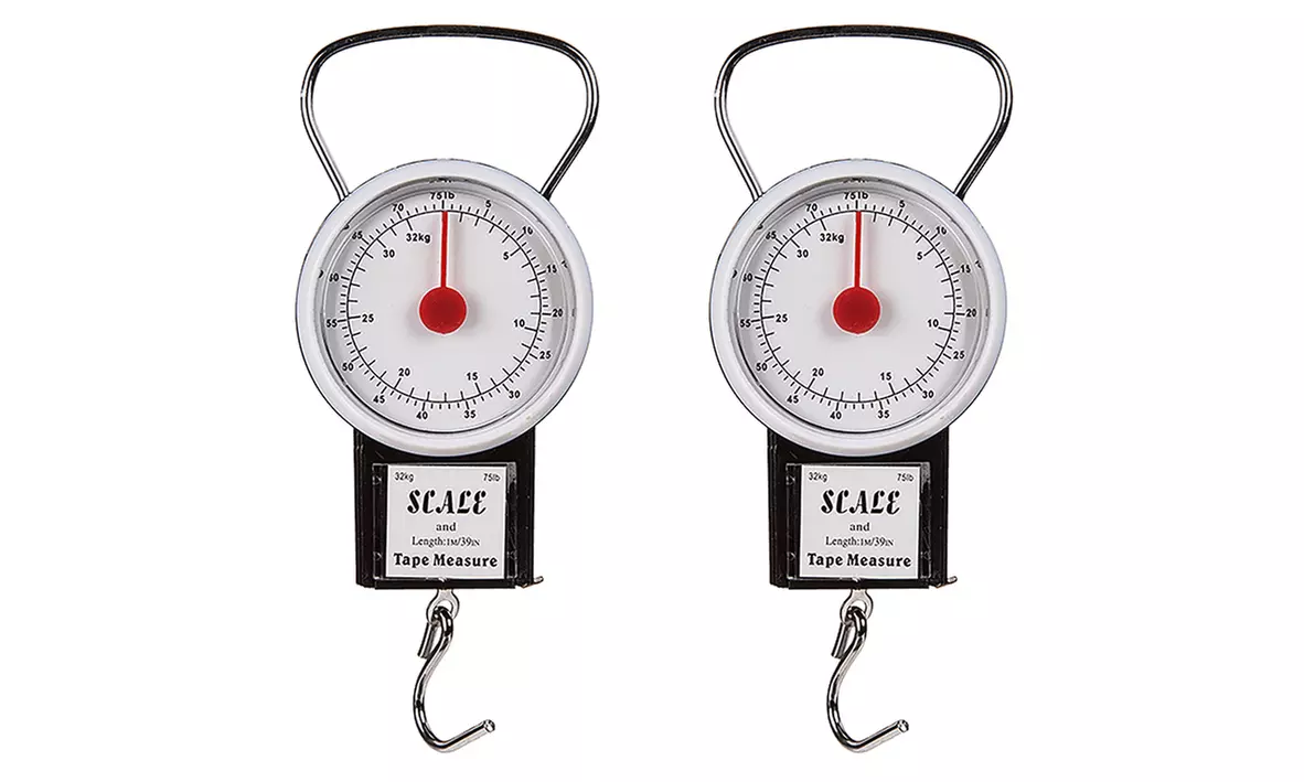 Pèse-bagage manuel jusqu'à 32 kg avec mètre ruban - Second Medium