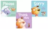 Learning Manners Children's Book Set (3-Piece)