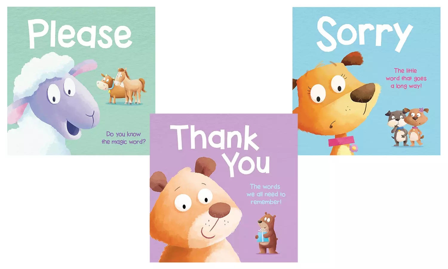 Learning Manners Children's Book Set (3-Piece) - Primary Image