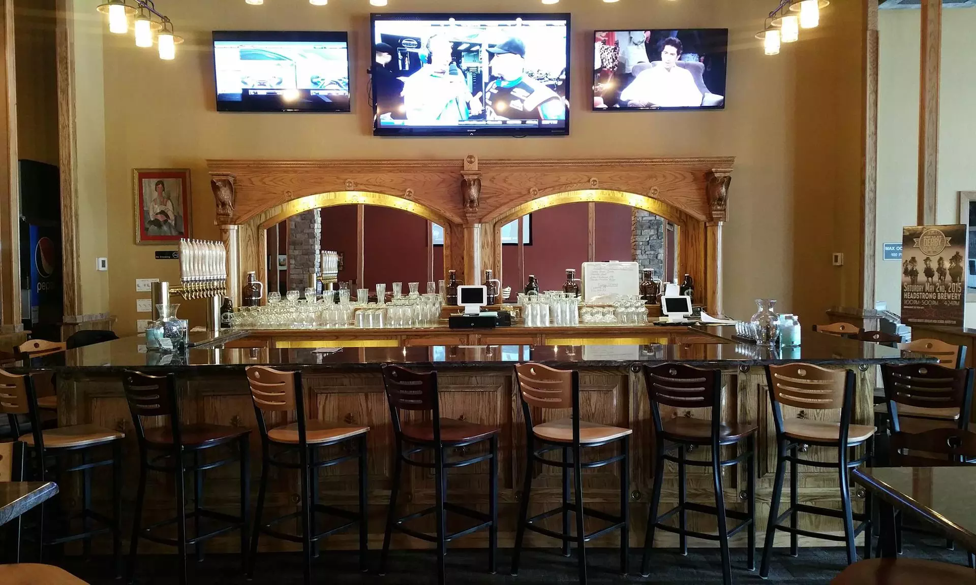 Six Five-Ounce Tasters and Growler Fill for One or Two, or Three Pints at HeadStrong Brewery (Up to 42% Off) - Primary Image
