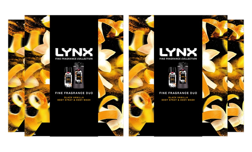 Image 5: Lynx Fine Fragrance Duo Collection Black Vanilla Gift Set for Him