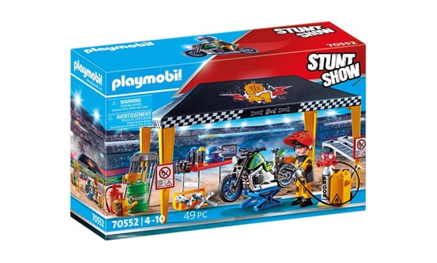 Image 2: Playmobil Stunt Show Service Tent