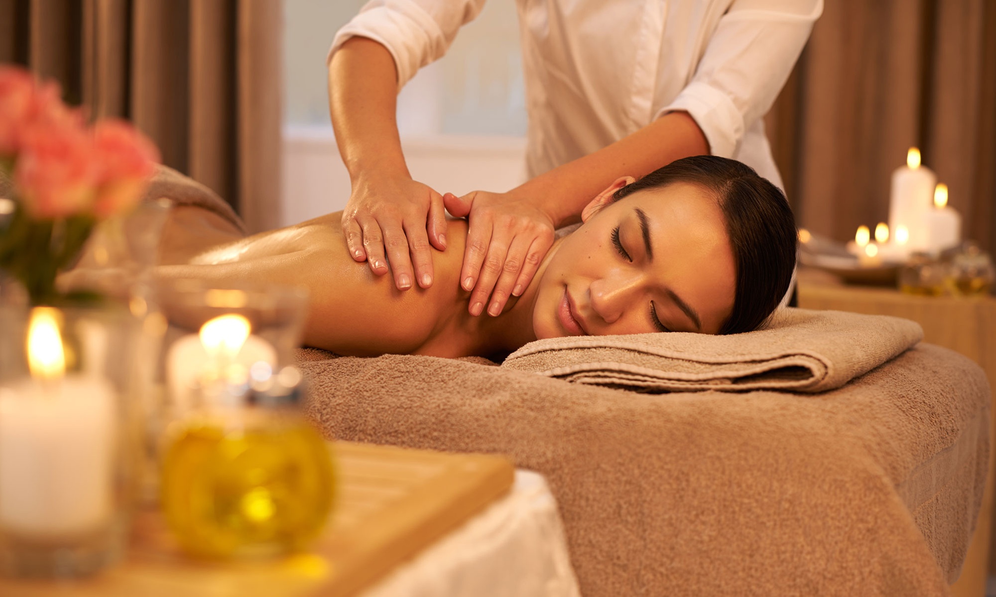 Custom Aromatherapy Massage: 60 or 90 Min, or 3-Session Package 