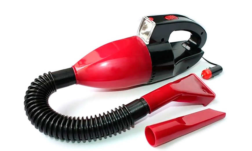 Image 2: Handheld Vacuum Cleaner with Light