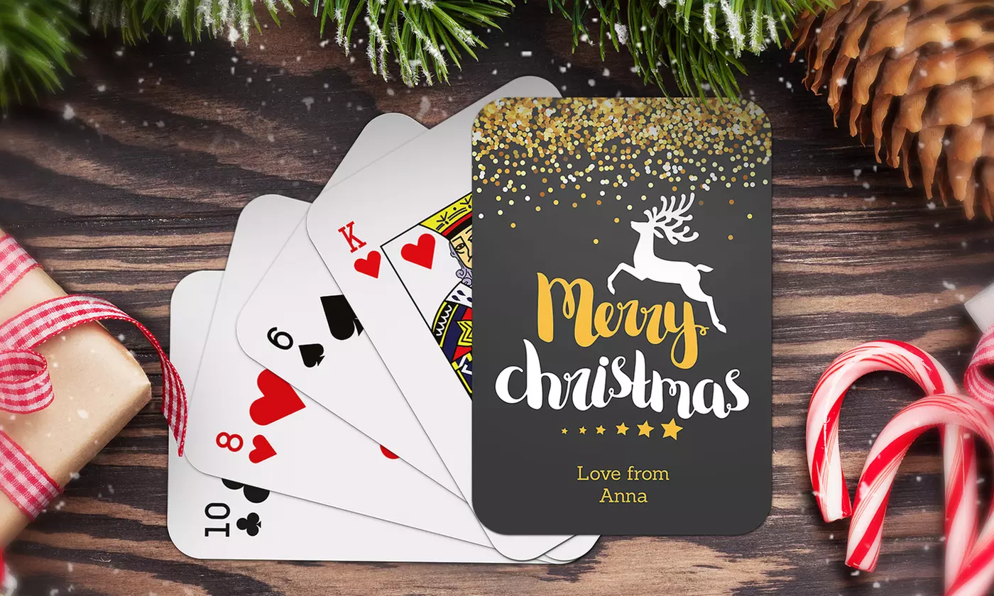 Personalized Playing Cards from Fabness (Up to 78% Off) - Primary Image