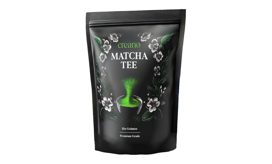 Image 1: 2 of 3 pakken biologische matcha thee van het merk Creano