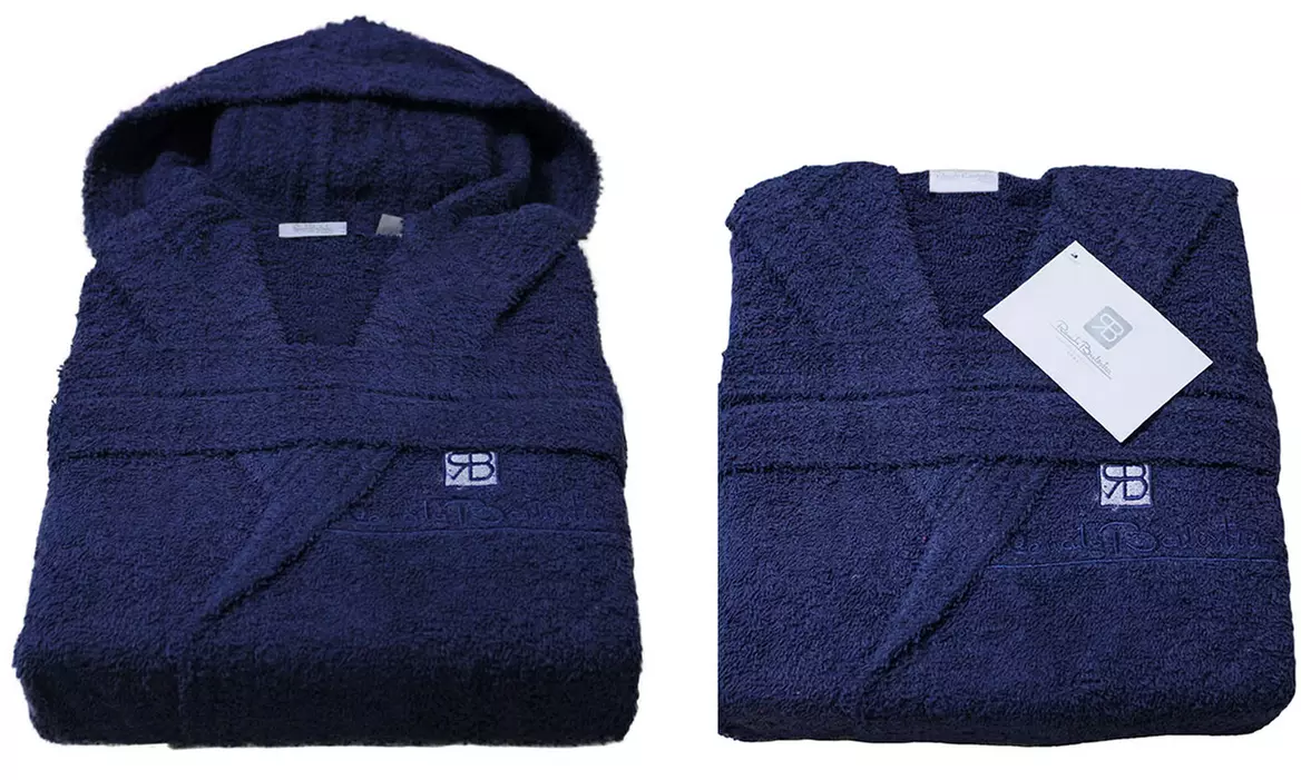 Accappatoio unisex in spugna Renato Balestra