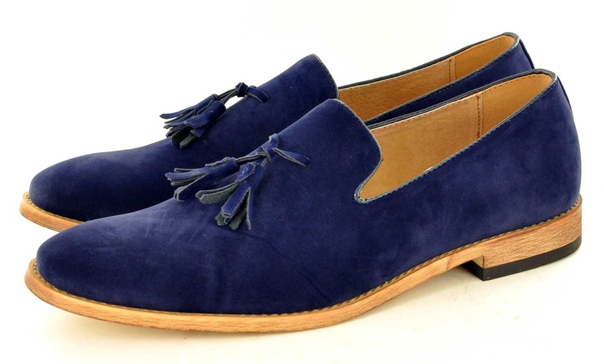 Image 8: Slip-On Tassel Loafers