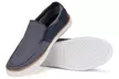 Gallery Seven Men's Canvas Slip-On Boat Shoe Sneakers - Second Medium