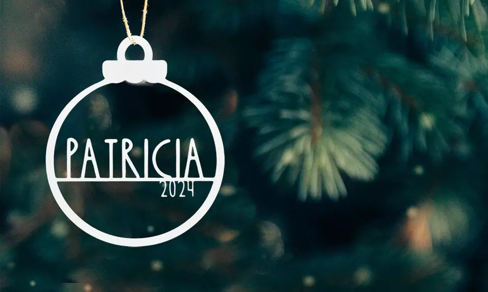 5 Packs of Customizable Amelia Jane Christmas Ornaments in 3 Sizes
