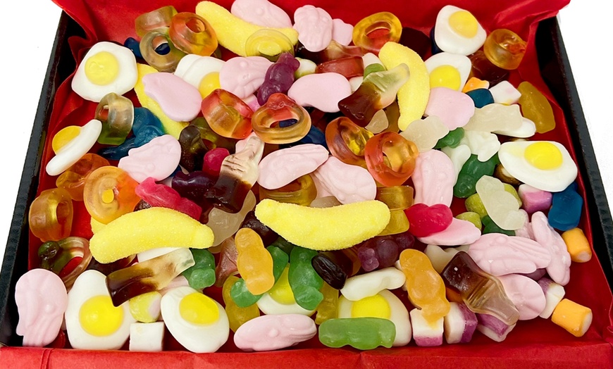 Image 1: Pick n Mix Sweets In A Gift Box