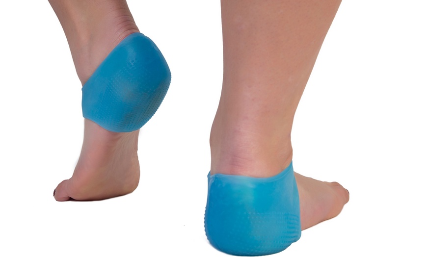 Image 8: Silicone Gel Heel Ankle Sleeve