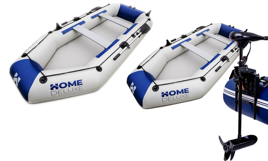 Image 1: Home Deluxe opblaasbare snoekboot met of zonder motor