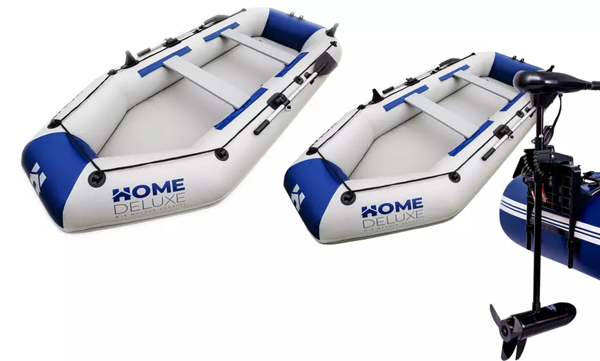Image 1: Home Deluxe opblaasbare snoekboot met of zonder motor