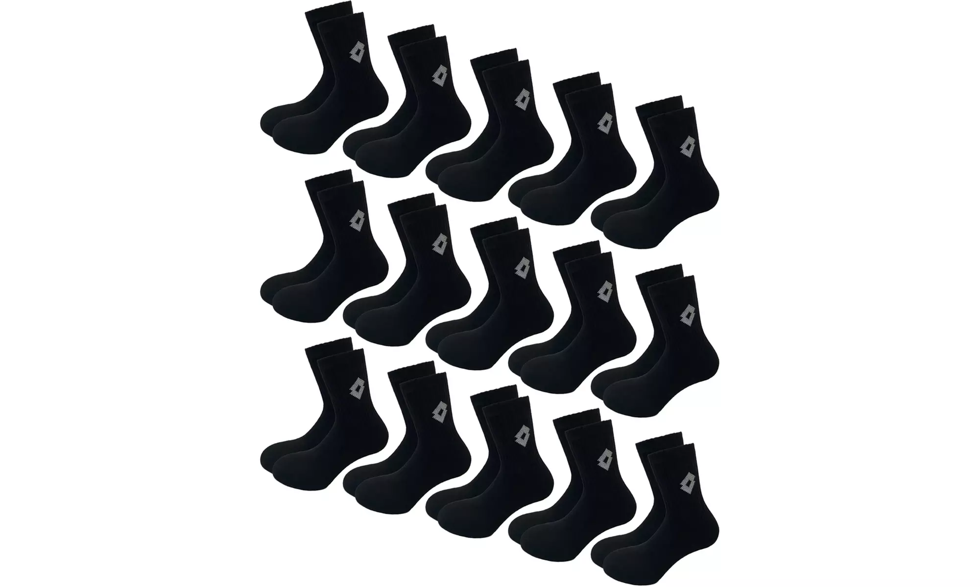 6, 12 o 15 paia di calzini sportivi Sergio Tacchini o Lotto