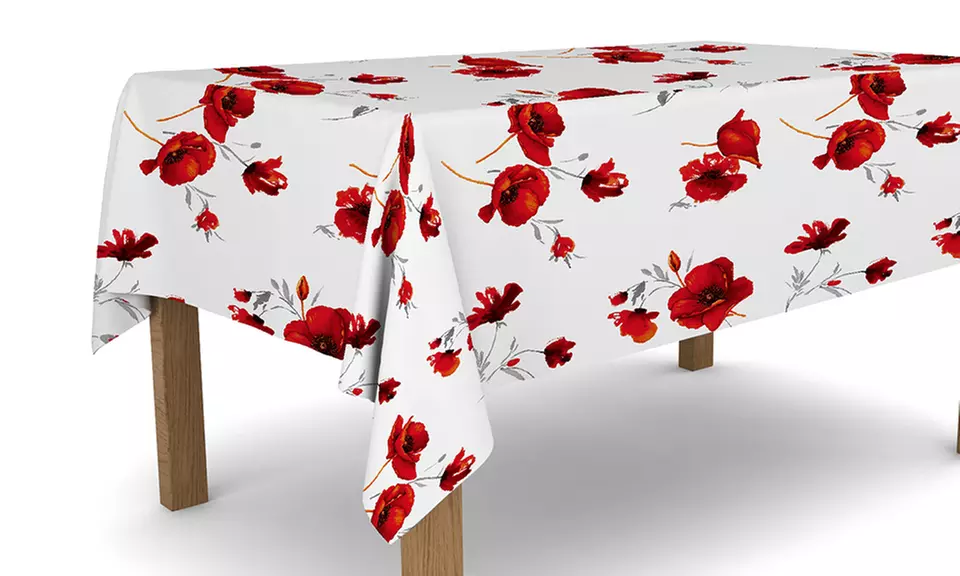 Nappe en toile cirée PVC résistante aux taches