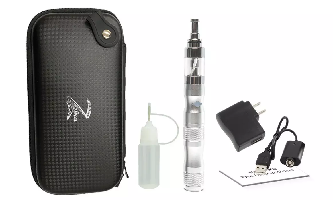 Z-Puff Multi Voltage Vaporizer Kit (8-Piece) from Zebra Smoke - Second Medium