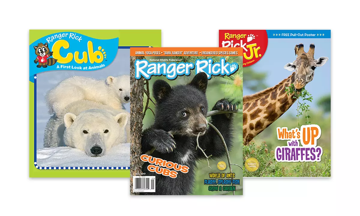 Ranger Rick, Ranger Rick Jr, or Ranger Rick Cub Subscription (Six-Months or One-Year, Up to 20% Off) - Primary Image