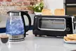 Tower Glass Kettle, Glass Toaster and Microwave Set With Free Delivery - Image 5
